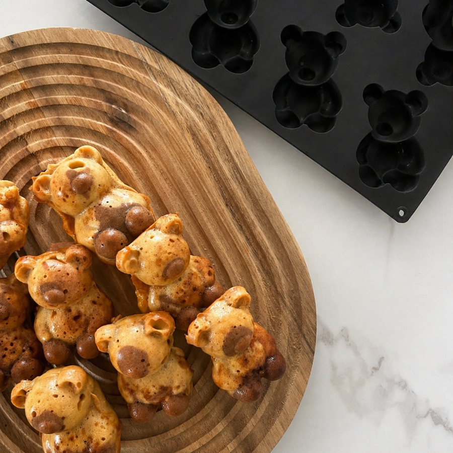 Moule a patisserie ourson noir